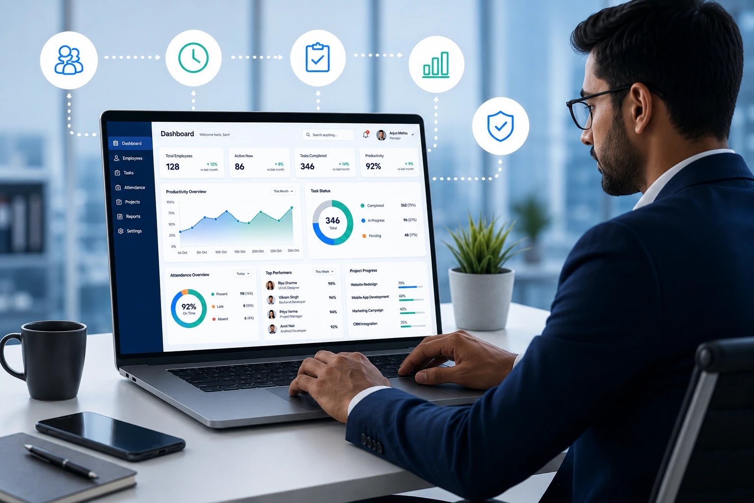 Track Employee Work with GoPareto Workforce Management Software