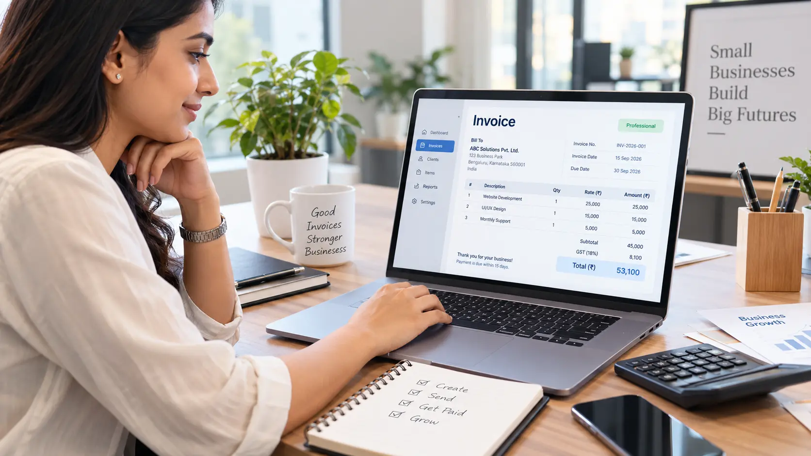 Online Invoice Generator India for Businesses