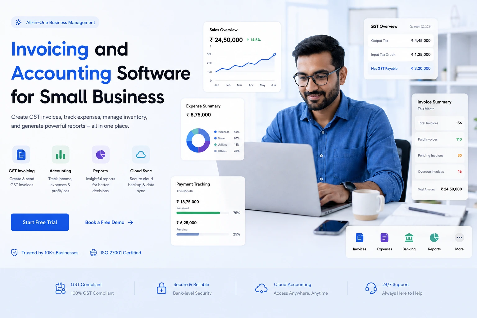 Invoicing and Accounting Software for Small Business